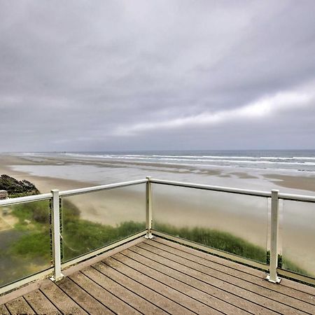 Oceanfront South Beach Home With Hot Tub And Sauna Ньюпорт Экстерьер фото