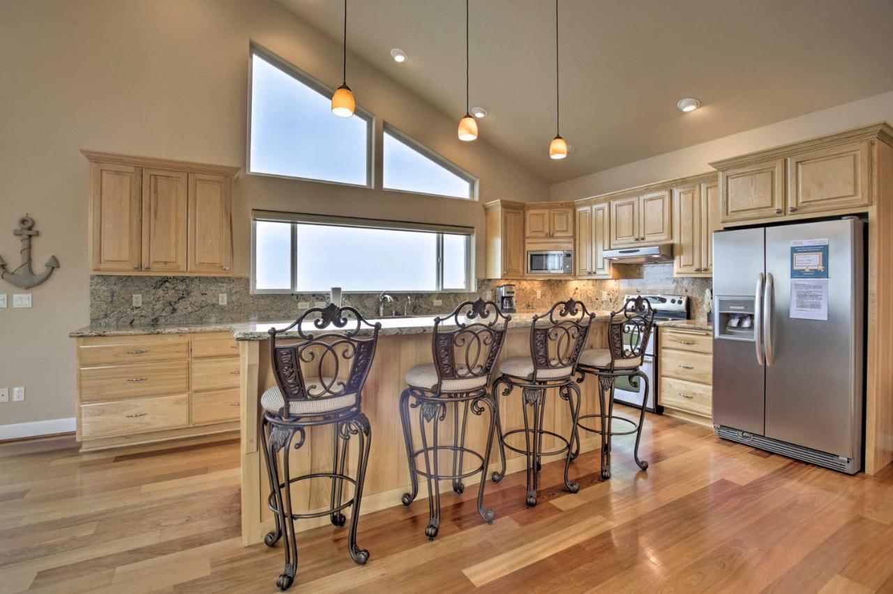 Oceanfront South Beach Home With Hot Tub And Sauna Ньюпорт Экстерьер фото
